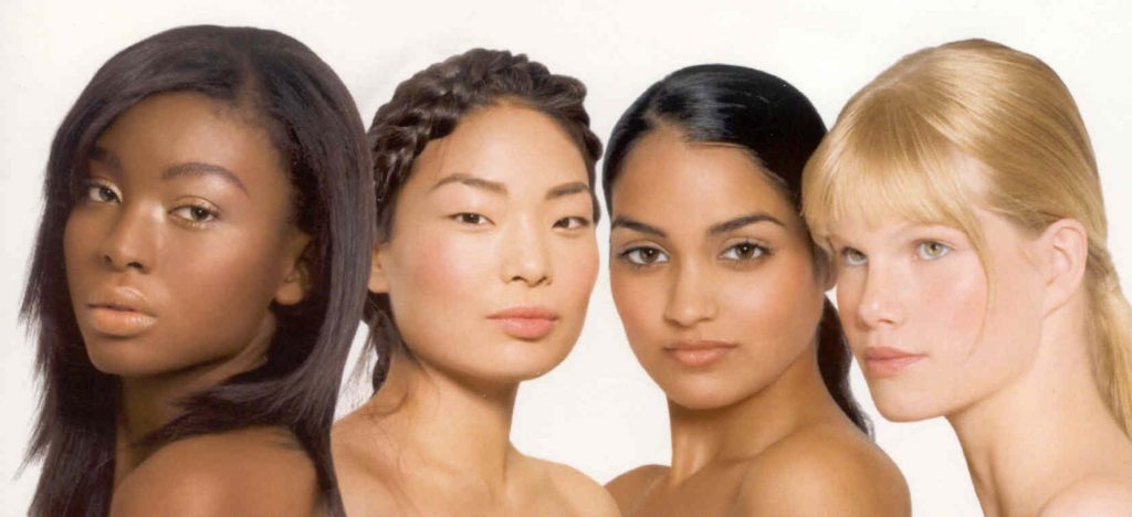 beauty-of-the-races-four-women-models